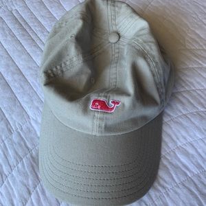 Grey and pink Vineyard Vines hat